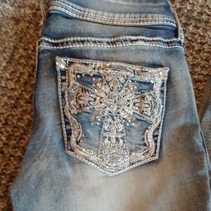 Apt 9 jeans, size 0s